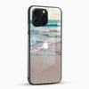 Cool Beach Waves Glass Case - Cover Stall
