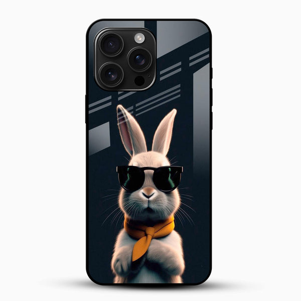 Cute Bunny Glass Case - Cover Stall
