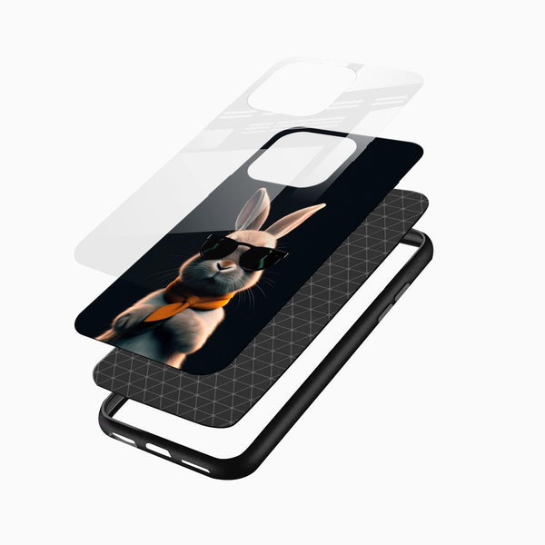 Cute Bunny Glass Case - Cover Stall