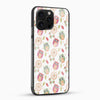 Cute Owl Pattern Glass Case - Cover Stall