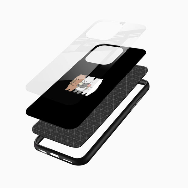 Cute Panda's Glass Case - Cover Stall