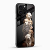 Cute Puppies Glass Case - Cover Stall