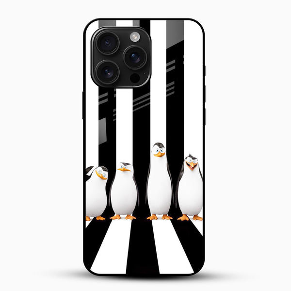 Cute's Penguin's Glass Case - Cover Stall