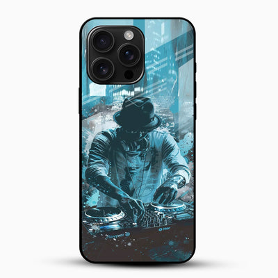 DJ Music Glass Case