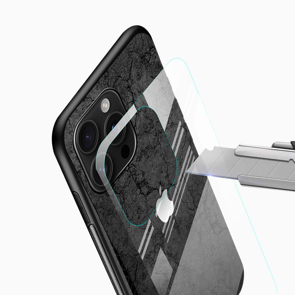 Dark Marble Glass Case - Cover Stall