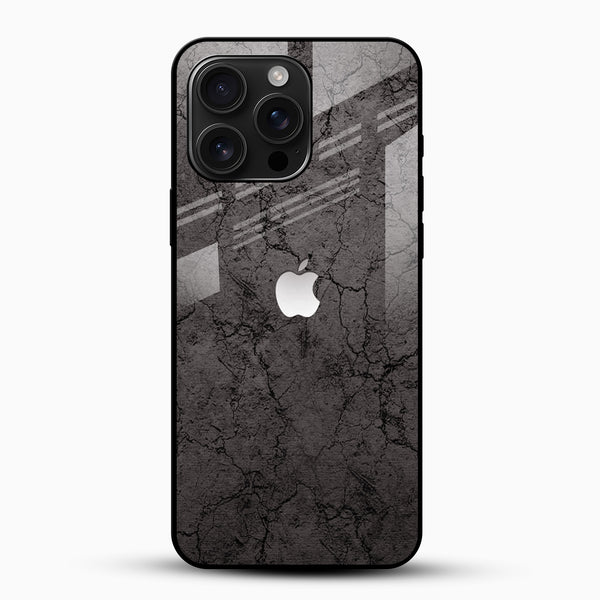 Dark Marble Glass Case - Cover Stall
