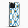 Devil Eye Pattern Glass Case - Cover Stall