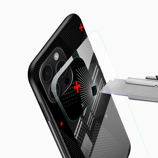 Digital Art Glass Mobile Cover - Cover Stall