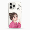Cute Girl with Glasses Silicon Mobile Case - Cover Stall