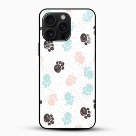 Dog Paw Glass Case
