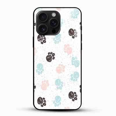 Dog Paw Glass Case