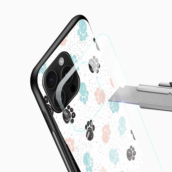 Dog Paw Glass Case - Cover Stall
