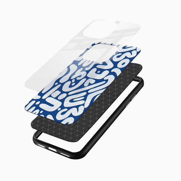Doodle Abstract Glass Case - Cover Stall