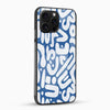 Doodle Abstract Glass Case - Cover Stall