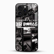 Dreams Dark Glass Mobile Cover