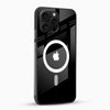 Black illuminated Ring Design Glass Phone Case - Cover Stall