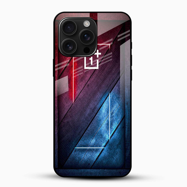 Elite Oneplus Logo Glass Case - Cover Stall