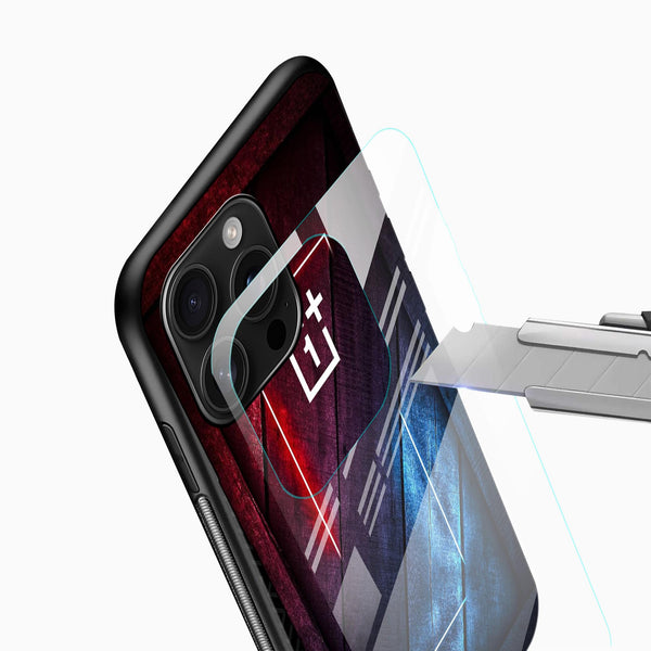 Elite Oneplus Logo Glass Case - Cover Stall