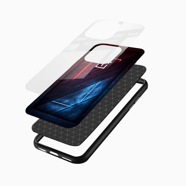 Elite Oneplus Logo Glass Case - Cover Stall