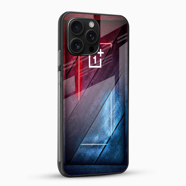 Elite Oneplus Logo Glass Case - Cover Stall