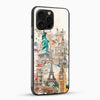 Eminent World Monuments Glass Mobile Case – Travel Aesthetic Design - Cover Stall