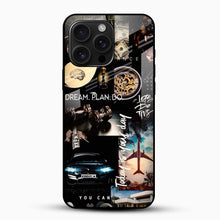 Exquisite Quotes Glass Phone Case