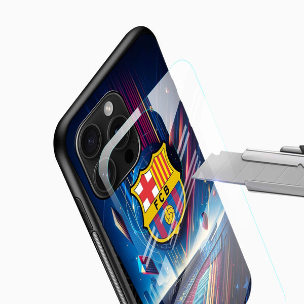 FC Barcelona Glass Case - Cover Stall