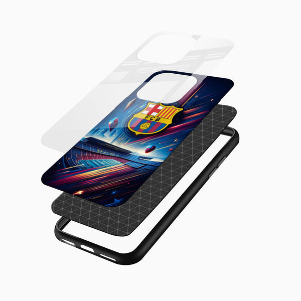 FC Barcelona Glass Case - Cover Stall