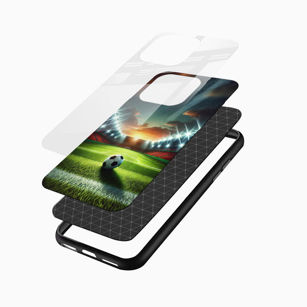 Football Stadium Glass Case - Cover Stall