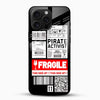 Fragile Label Glass Phone Case - Cover Stall