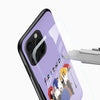 Friends Art Glass Mobile Cover – Pastel TV Show Design - Cover Stall