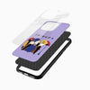 Friends Art Glass Mobile Cover – Pastel TV Show Design - Cover Stall