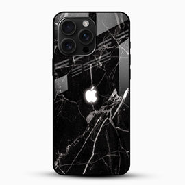 Frosted Marble Glass Case