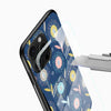 Fun Floral Pattern Glass Mobile Cover – Cute & Premium - Cover Stall