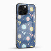 Fun Floral Pattern Glass Mobile Cover – Cute & Premium - Cover Stall