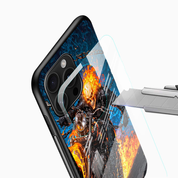 Ghost Rider Glass Case - Cover Stall