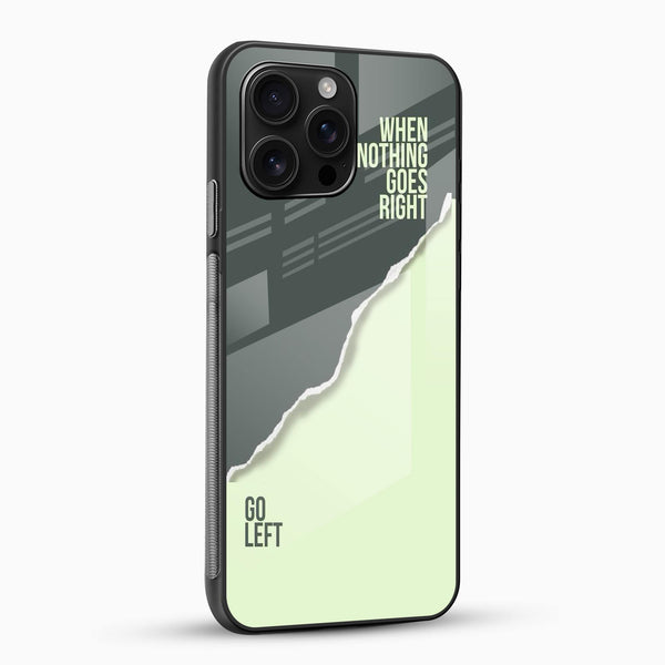 Go Left Glass Case - Cover Stall