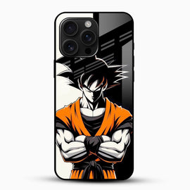 Goku Anime Glass Mobile Case – Dragon Ball Iconic Design