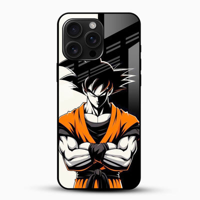 Goku Anime Glass Mobile Case – Dragon Ball Iconic Design