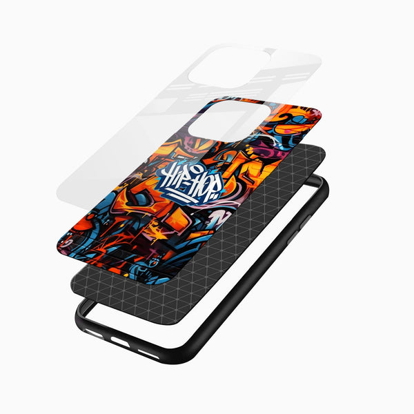Graffiti Art Glass Case - Cover Stall