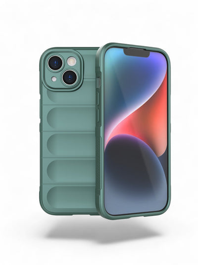 Military Green Shockproof Mobile Case – Rugged & Slim Design (ArmorPad)