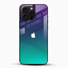 Green Blue Triangle Glass Case