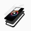 HD Blur Colorful Ring Glass Mobile Case – Modern Luxury Design - Cover Stall
