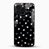 Heart Pattern Glass Case - Cover Stall