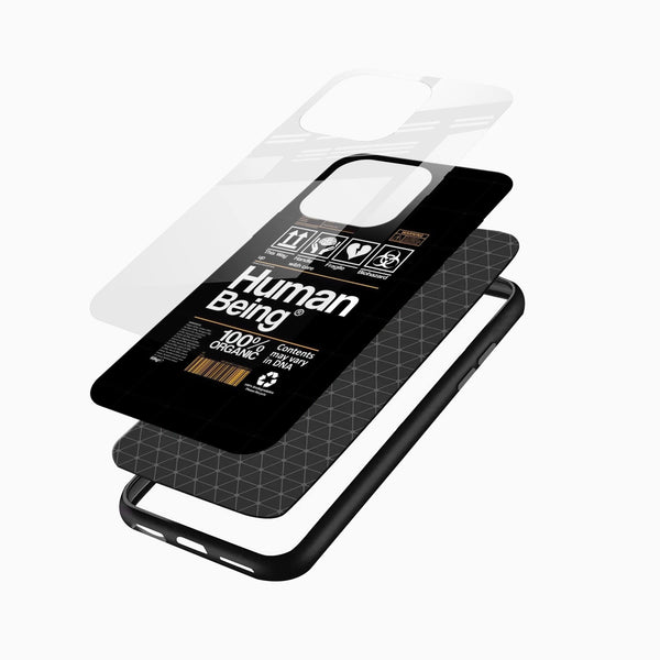 Human Being Glass Mobile Cover - Cover Stall