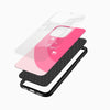 Premium glass back I’m blessed phone case with soft pink minimal design