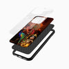 Premium glass back Baby Murugan phone case with detailed spiritual artwork
