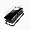 Premium glass back Mahakal phone case with vertical Devanagari typography