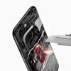 Slim shockproof spider hero mobile cover with protective edges side profile