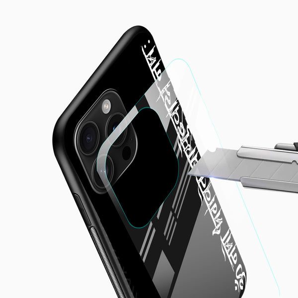 Slim shockproof Mahakal phone case with protective edges side profile